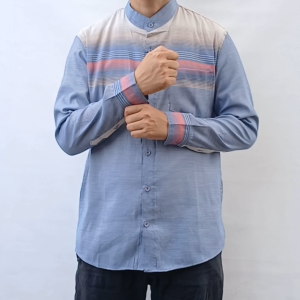 CHIGIN STORE Kemko Kemeja Koko Pria Premium Dewasa Remaja Lengan Panjang Atasan Fashion Muslim