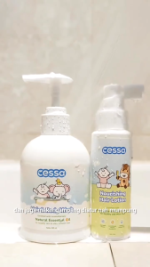 CESSA Hair and Body Wash 250ml / Nourshing Hair Lotion 100ml || Sabun Bayi Shampoo Bayi Cessa || Hair Lotion Baby || Rambut Sehat Berkilau