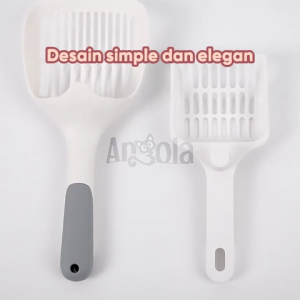 Angola Litter Scoop F10 Serokan Pasir Pup Kucing Anjing / Sekop Pasir Kotoran Hewan Peliharaan