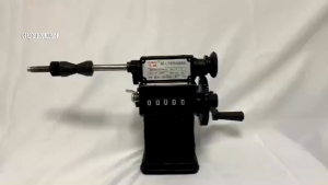 Scissors for Free! Digital Display Metal Gear Manual Rewinder/Winding Machine