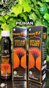Madu TJ Hitam Pahit 250gr Diabetes Hipertensi Asam Urat Maag Meredakan SariawanTenggorokan