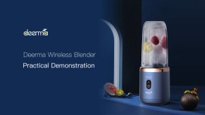 Deerma 400ml Portable Mini Juicer Blender – USB Rechargeable BPA-Free Fast & Safe