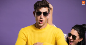 Xiaomi Nylon Sunglasses I Square I Sport Sunglasses แว่นกันแดด กันแสงยูวี สีเลนส์เทา แว่นกันแดดทรง Aviator กันแสงยูวี