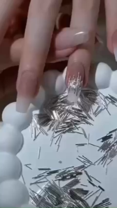 Phụ kiên trang trí gắn móng tay nail  Charm kim loại làm nail