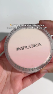 IMPLORA Healthy Glow Cushion 13gr Full Refill Series || Bedak Implora Healthy Looking Skin UVA UVB Protection