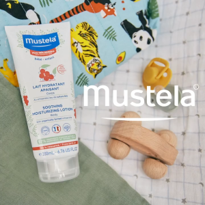 Mustela Soothing Moisturizing Body Lotion 200ml (Very Sensitive Skin) | Oh Baby Store