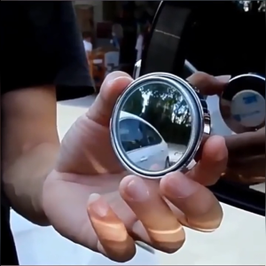 Spion Blind Spot / Kaca Cembung Spion 2 pcs 360 ° Dapat Diputar Disesuaikan Sisi Blind Spot Kaca Spion Mobil