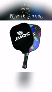 ฟิล์มป้องกัน outdoors Sports Pickleball Paddle Cover Neoprene Protection Sleeve Case Zipper Bag