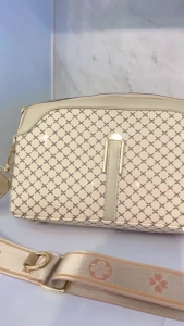 Tas Selempang dan Bahu Wanita Terbaru: Bahan PVC Sintetis 3 Ruang Kuliah Kerja Kantor Formal Non Formal Simpel