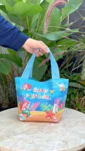 Trava Bag | Tas Hampers Souvenir Ultah Goodie bag Anak Premium Custom Desain Full Print Warna