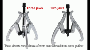 X-Tools Treker 3 Kaki 4" 6" Inch treker bearing alat melepas bearing Gear Puller 3 Jaw Tracker Dapat diganti dengan dua cakar