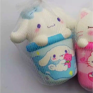 TAIYO Squishy Slow Sanrio Cup Karakter Pinch Squisi Squeeze Anak Decompression Mainan