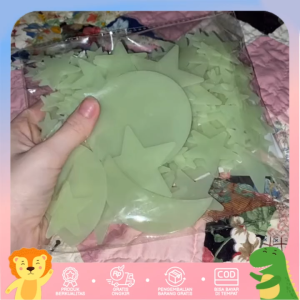 Sticker Dinding Variasi Jumbo Glow In The Dark