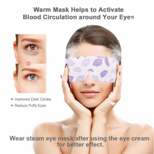 Self Heating Masker Mata Steam Eye Mask SPA Treatment Masker Mata Hangat Kompres Anti-Penuaan SPA