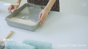Khay đựng sơn 9 inch xám | Công cụ sơn Loho House