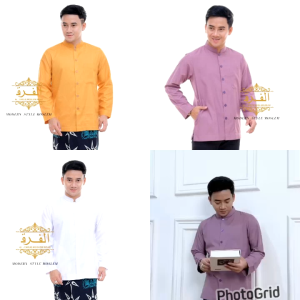 Baju Koko Haibah Exsklusive Saku Samping Koko Habaib Model Ammu Ibrahim