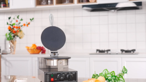 วาฟเฟิลโคนไอติม วาฟเฟิลกรวยไอติม เครื่องทำกรวยไอศรีม เครื่องทำโคนไอศครีม