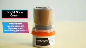 Woodson Shoe Shine Cream Maintenance And Polishing Universal Premium Care Oil Brown Colorless Black