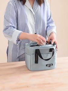 Lnsulation Lunch Bag Hold Water Thermos Bag Lce Bag Portable Lunch Box Bag Picnic Bag Bento Bag Lunch Box Storage Bag Student Lunch Bag Can Hold Water