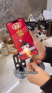 ที่วางโทรศัพท์มือถือ ที่ตั้งมือถือ แท็บเล็ต แบบโลหะ หมุนได้ 360 องศา ปรับความสูงได้ พับได้ วัสดุโลหะ แบบพกพา สำหรับ ipad แท็บเล็ต และมือถือ