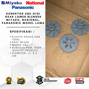 Konektor Abu Gigi Gear Lower Blender Miyako National Panasonic Model Lama