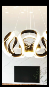 Nordic Dimmable KTV Chandelier with Remote Hotel Bar Atomsphere Disco Ball Light Star Sky Design LED Pendant Lamp
