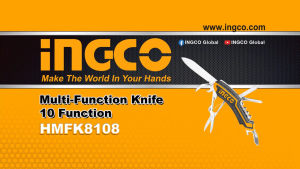 Bộ dao đa năng 10 chi tiết INGCO HMFK8108