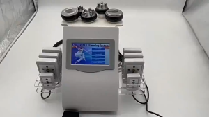 6 In 1 40K Ultrasonic Cavitation Vacuum Radio Frequency Laser 8 Pads lipo Laser Slimming Machine For