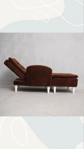 SOFA MINIMALIS LIPAT BAHAN BLUDRU / SOFA SANTAI SINGLE SEAT MULTIFUNGSI FURNITURE RUMAH