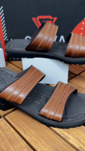 Jaguar Series 03 - Sendal Dewasa lakilaki Sendal Slop Dewasa Sendal Kulit Slop Casual Ringan Nyaman