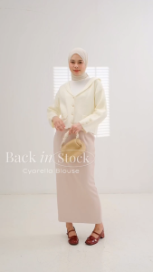 Mayoutfit.id Cyarella Outer | Cardy Knitt Korean Wanita Kancing Depan