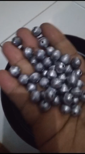 Timah pancing model Merica no 01 berat satuan 1.8 gram packet 200 pc