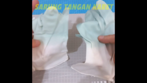 Sarung Tangan Latex Karet Cuci Piring Berkebun Ujung Warna [WN78]