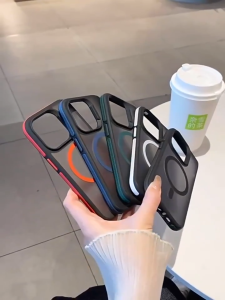 ELEVEN 2 Matte Magnetic Shockproof Anti-drop Protective Hard Phone Case for iPhone 16 15 14 13 12 11 Pro Max.