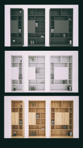 FREESHIP HCM - Kệ Sách Tủ Sách Gỗ MDF Tatana KS027 – có thiết kế theo yêu cầu khách hàng