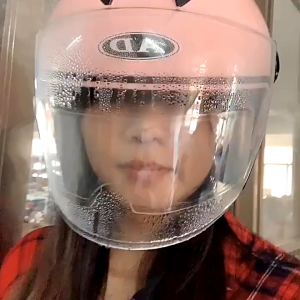 【Zhaozhao】CODฟิล์มติดหมวกกันน็อค ป้องกันฝน ป้องกันหมอก เพื่อความปลอดภัยในการขับขี่ กันฝน ฟิล์มกันน้ำ