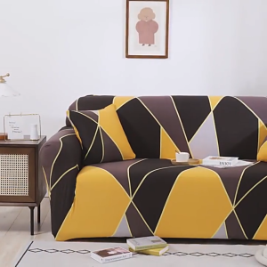 Stylish【Best price】1 2 3 4 Seater Sofa Cover Slipcovers Sofa Covers with Pillowcase Stretchable Elastic Plaid Sofa cushion Covers case set universal set flower vintage leather for funda sofa Couch