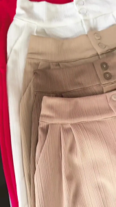 Celana kulot highwaist knit jennie aromalin - Loos pants knit premium - kulot panjang wanita terbaru