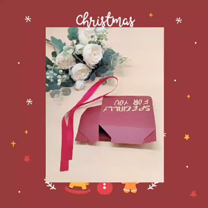 [SG]  🧑🏻‍❤️‍🧑🏼💋Wedding Empty Box w/ Ribbon Wedding Souvenir Gift Box Candy Box Party Proposal for Valentines Day🎈🥳
