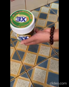 [Tặng Cọ Sắt] Kem Chuyên Tẩy Rửa Gạch Men 3X 500g Tẩy Trắng Sàn Nhà Xi Măng Rong Rêu Làm Sạch Bề Mặt Sàn Đá Hoa Vết Ố Vàng