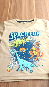 Baju Kaos Distro Anak Laki Laki Karakter Dinosaurus Keren Import 1 - 10 Tahun - Hypelane - DTF2
