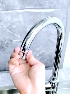 Keran Air Terjun 4 Mode & Kran Sink Dapur 360° Rotasi