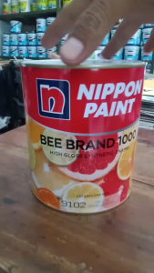 CAT KAYU BESI DAN KAYU PAINT BEE BRAND 1000 09 LITER