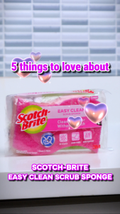 3M™ Scotch-Brite® Easy Clean Scrub Pads Non-scratch 3 pcs/pack For stove tops & stainless steels Scotch Brite Easy Clean Scrub Pad Simple Scrub Scrubbing Pad - Lazada