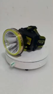 Senter Kepala Selam JINLONG JL-7877 100 Watt | Senter Kepada Diving Super Terang Jinlong JL-7877 Black Mamba Lampu Led Baterai 5000mAh Tahan Sampai Dengan 12 Jam Jarak Sorot Sangat Jauh 2000 Meter | Cod