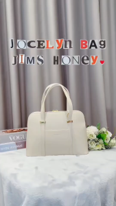 Jims Honey Jocelyn Tas Jinjing Selempang Bahu Wanita Kerja Elegan Spacious Minimalis Polos