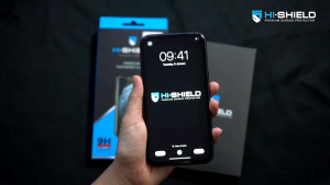 ฟิล์มกระจกกันคนมอง HiShield Privacy สำหรับ iPhone 17 / 16 / 15 / 14 / 13 / 12 / 11 / Air / Plus / Pro / Max