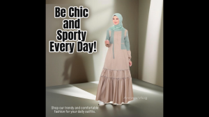 BAJU DRESS REMAJA GAMIS WANITA DAILY OUTFIT CASUAL ETHICA AYUMI 452 CUBAN SAND FRESH YOUNGER & STYLISH