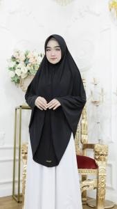HIJAB BERGO JERSEY KOREA SYAR’I PED NON TALI/BERGO JERSEY DAILY SYAR’I PED NON TALI (Size Jumbo)