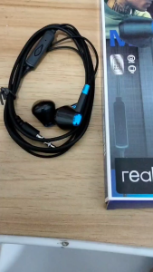 Headset REALME 100% Stereo BIG BASS MUSIC SOUND QUALITY UNIVERSAL